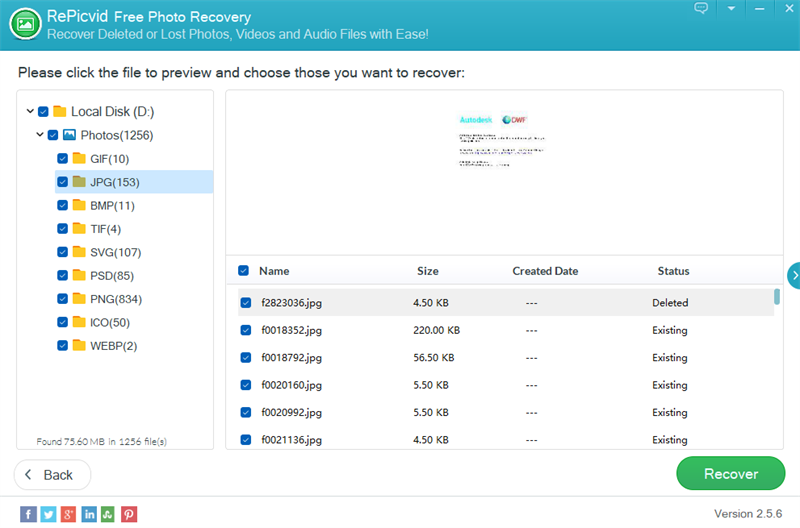 Gihosoft Free Photo Recoveryͼ4