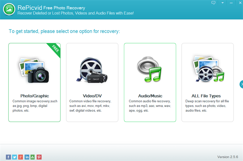 Gihosoft Free Photo Recoveryͼ1